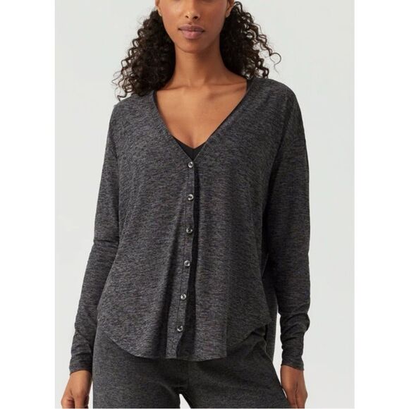 Outdoor Voices Cloudknit Button Down Lightweight Lounge Cardigan Size XXXL - Picture 1 of 8